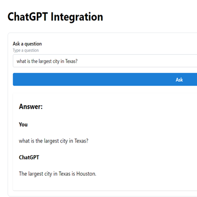 AskGPT app screenshot