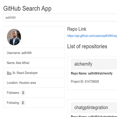 github searcher