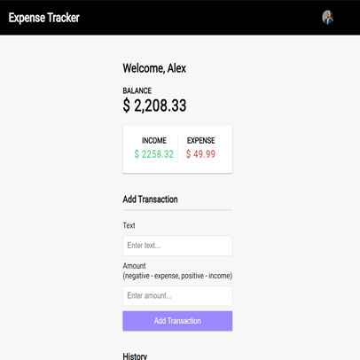 Expense Tracker